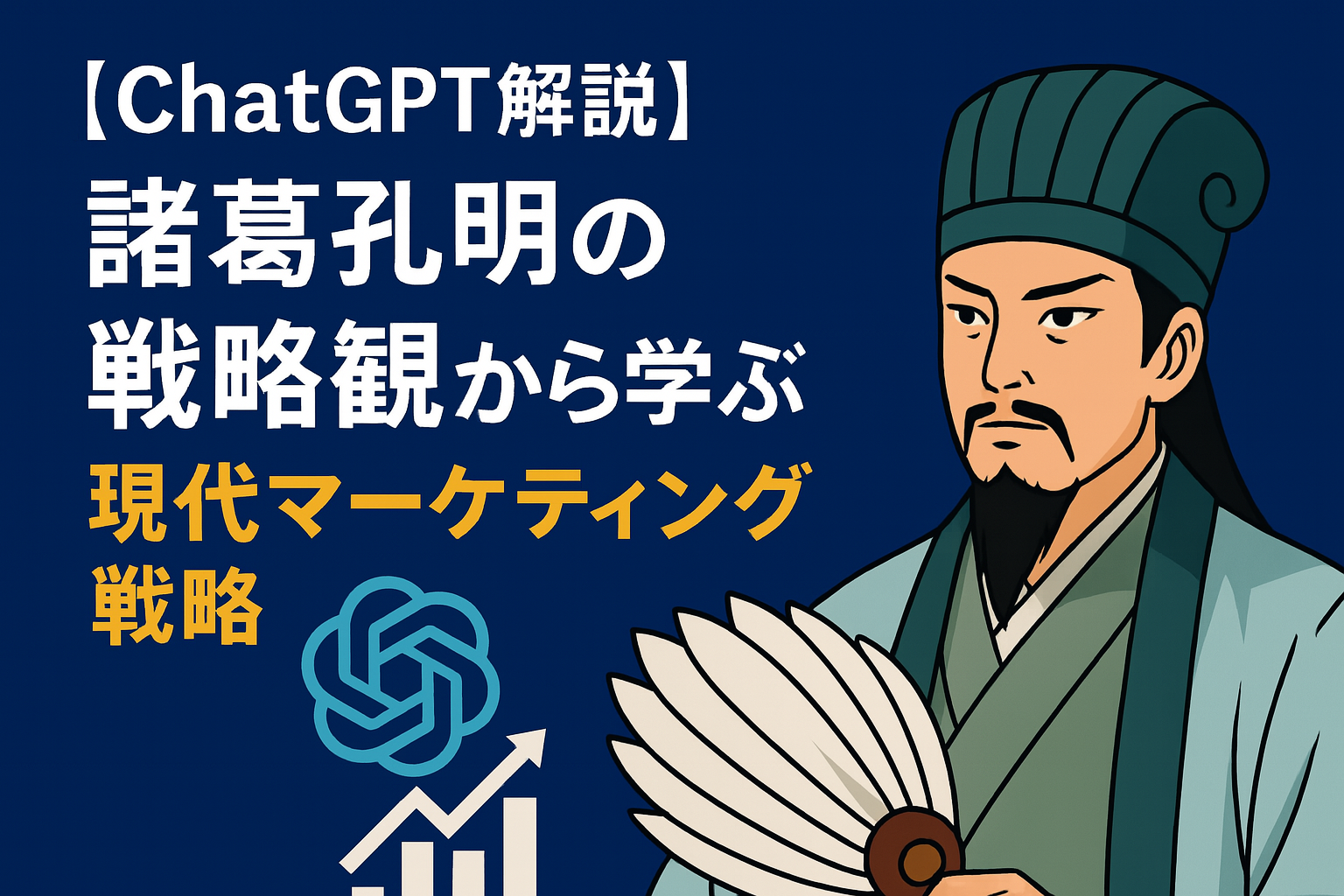 【ChatGPT解説】諸葛孔明の戦略観から学ぶ現代マーケティング戦略